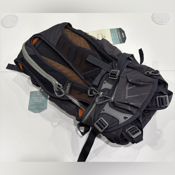 Osprey Women\'s Raven 14 L Hydration Pack 85 oz. Reservoir Backpack Dark Grey NWT main image 4